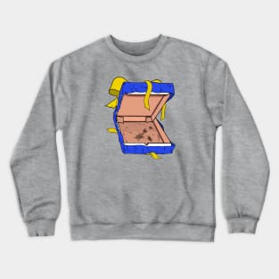 Wrapped Pizza box Crewneck Sweatshirt